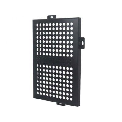 China Durable Sheet Metal Fabrication Custom Metal Fabrication Aluminium Perforated Facade Panel for Exterior Wall for sale