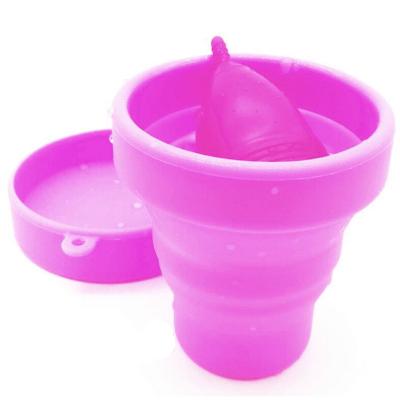 China Wholesale Reusable Medical Grade Silicone Menstrual Cup Brand Manufacture in China for sale