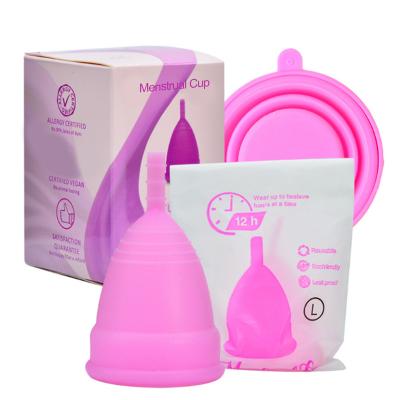 China New OEM Monthly Period 2022 Menstrual Cup Silicone Eco-friendly Women Low Cervix Copa Organic Cup In China for sale