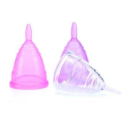 China Low MOQ OEM Menstrual Period Menstrual Cup Cup Female Menstrual Reusable Eco-friendly Silicone Medical Grade For Women for sale