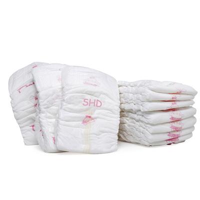 China Printed Solid Color Baby Comfort Diaper Cheap Rejected Wholesale In USA for sale