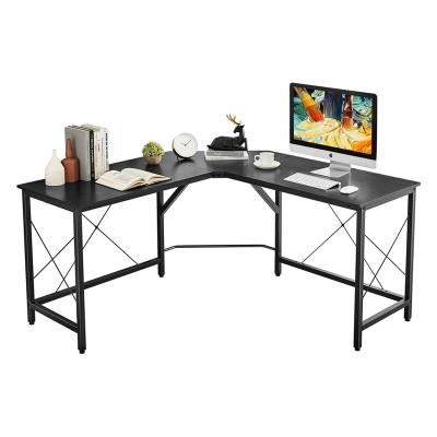 China Factory Best Computer Gaming Desks Modern Desk 59inch Metal L Shaped Table L Shaped Desk And Wooden Gaming Desk for sale