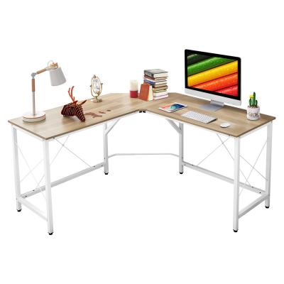 China Modern Factory 59inch Double Metal Computer Desk Gaming Desks L Shaped Table L Shaped Desk and Wooden Gaming Desk Rush Delivery for sale