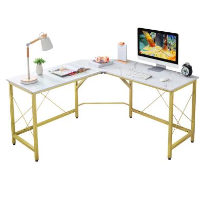 China Best Factory Modern Metal Gaming Desks 59inch Computer Desk L Shaped Table L Shaped Desk And Wood Gaming Desk for sale