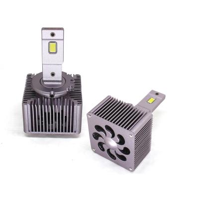 China 2022 Aluminum Single Beam 6000K Lumen 6500Lm 12V Power 50W Car Lights Led Headlight for sale