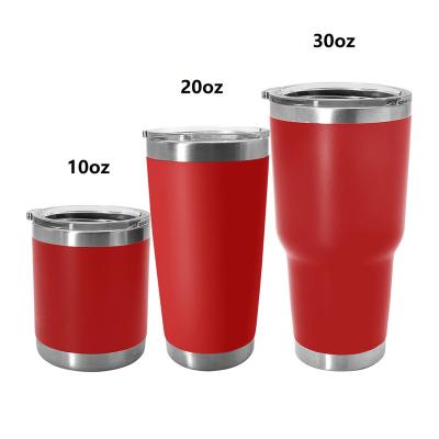 China PORTABLE Amazone Bulk Top Sell Vacuum Tumbler 20oz 30oz Double Wall Stainless Steel Vacuum Coffee Mug for sale