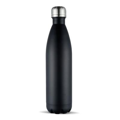 China Double Wall PORTABLE Stainless Steel Drink Water Bottle Cola Shaped Bottle With Custom Logo for sale