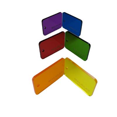 China Construction 2021 Economic Price Private Label Strong Colored Acrylic Sheet Cast for sale