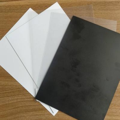 China Building Wholesale Factory Direct White Black Clear PVC Sheets 0.2mm 0.3mm 0.5mm for sale