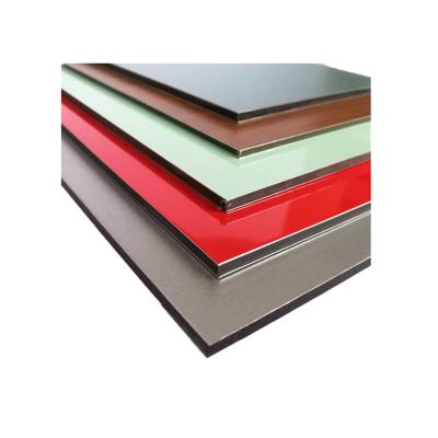 China Construction Wholesale Price 2mm Aluminum Composite Panels ACP Acrylic Cladding Sheet for sale