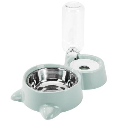 China Inherent Memory Sustainable Water Stainless Steel Bowl For Pet for sale