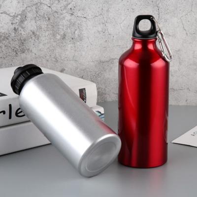 China Sustainable Metal Aluminum Bike Sports Drinking Water Bottle With Custom Logo for sale