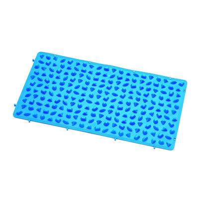 China Cushion Mat Duotone Two-Tone Reflexology Acupuncture Toe Massage Foot Massage Pad Foot Health Care for sale