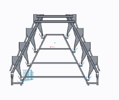 China Farms Hot Dip Galvanized One Layer Chicken Cage Type Poultry Layer Chicken Cages For Sale for sale