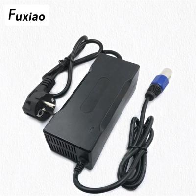 China Camera Fuxiao High Efficiency 58.8v 2a 14s Lithium Battery Charger For 48V Li-ion Battery Pack for sale