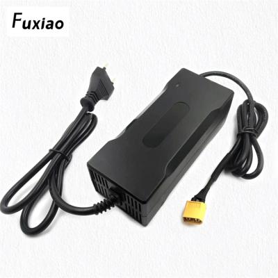 China Camera Fuxiao Amazon Hits 42v Scooter Charger For 36V Ninebot Xiaomi Scooter Accessories Mda 42v 2A Charger for sale