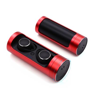 China In-Ear V5.0 IPX6 Wireless Earbuds Mini Waterproof Wireless Earbuds Earphone With Spin Charging Case for sale