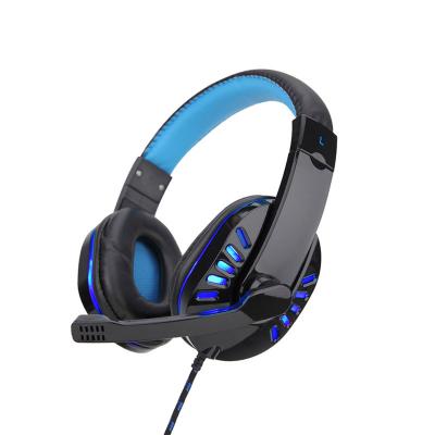 China Wholesale Headband Quality Microphone USB Gaming Headphones Wired Noise Canceling LED Pro Gaming Headset for sale