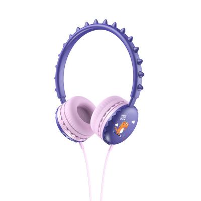 China Wholesale Cute Kids Wired Cute Children's Headphones Headband Cartoon Game Studying Headset With Microphone for sale