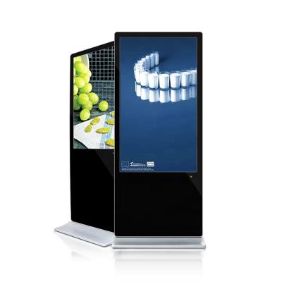 China 55 Inch Indoor Floor Stand LCD Touch Screen Billboard Advertising Display for sale