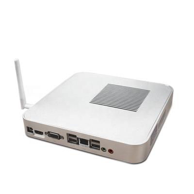 China Mini Computer Core I3 4G RAM 120G SSD With 6 USB VGA WIFI No Monitor for sale