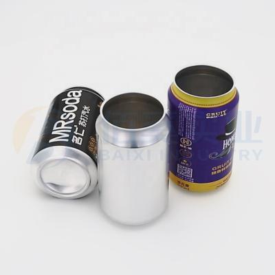 China 330ml 355ml Aluminum Beverage Cans Recyclable Light Lager Beer Cans for sale