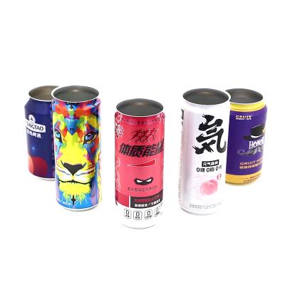 China Recyclable Aluminum Cans 350ml For Energy Drinks Beer Soda Mineral Water for sale