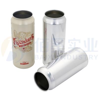 China Recyclable Aluminum Can 500ml Aluminum Cans For Drinks With Easy Open Ends for sale