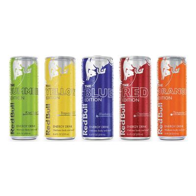 China Eco - Friendly Material 250ml 8.4oz Slim Aluminum Cans For Energy Drink Beverage for sale