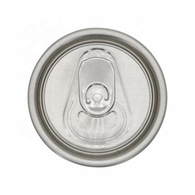 China Non Spill 202 Aluminum Soda Can Lids Lids For 200ml Smooth Cans for sale