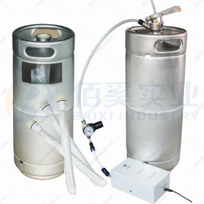 China Eco-friendly 3L 5L 15L 18L 20L 30L Reusable One Way Party Plastic Beer Kegs For Home for sale