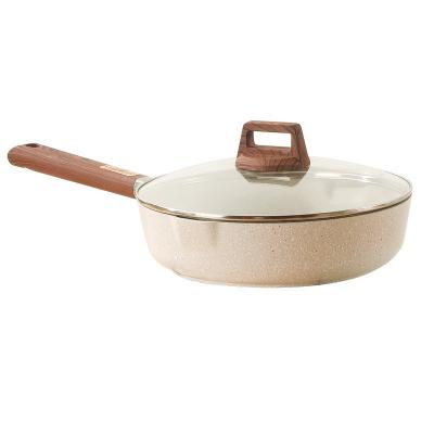 China Non Viable Stick Pots Pancake Maker Pancake Maker Maifan Stones Steak Fried Egg Cookware Wok Household Wok for sale