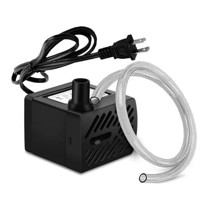 China AISITIN 3W Viable Aquarium Air Pump Small Aquarium Air Pond Water Tank Fountain Pump Pet Submersible Products for sale