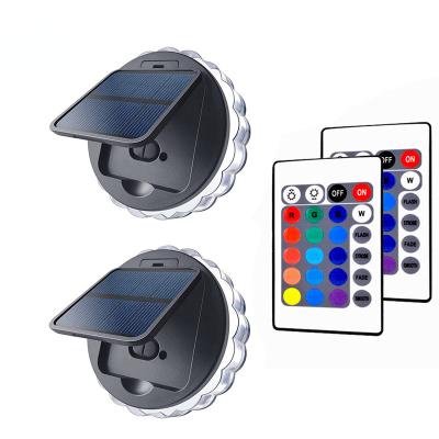 Chine AISITIN Solar Garden Wall Light Outdoor Garden Platform Around Petal Fence Light 8 Modes Garden Glowing Light à vendre