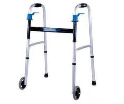 China Adult Two-Gap Folding Walking Assistant Walker In Rehabilitation Therapy Supplies for sale