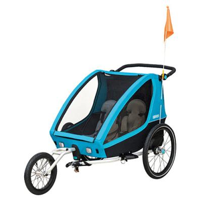 China Economical Hot Sale Good Quality Kids Outdoor Trailer Shaded Breathable Kids Trailer for sale