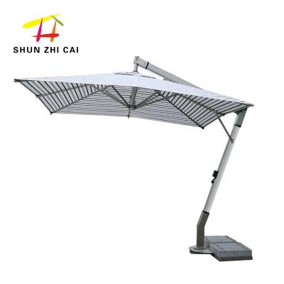 China Park. New Garden.Community.Backyard Outdoor Product Banana Parasol Hanging Umbrella For Restaurant Hotel Beach Cafe for sale