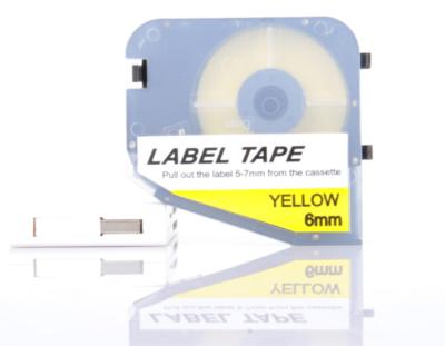 China Brothers compatible label maker tape chemicals Resistant for tube marking for sale