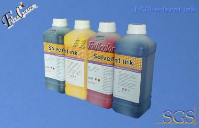 China Vivid Color Green Ink Eco Solvent Ink For Mutoh RJ 250 Print for sale