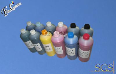 China Refill dye ink for Canon Image Prograf IPF 8300 wide format printer ink 12color set for sale