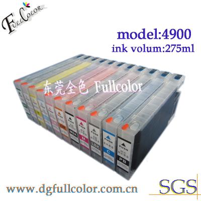 China Cartuchos de tinta recargables del formato grande 350ml para la favorable impresora 4900/4910 de Epson en venta