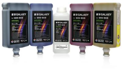 China Original quality galaxy eco solvent ink for Epson DX5 / DX4  head for sale