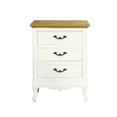 China Eco - Friendly Material Bedroom Furniture Classic Wooden Bedside Table Storage Nightstand In Stock for sale