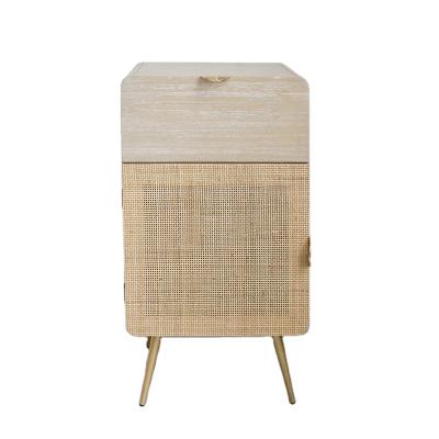 China New Foldable WoodenDrawer WoodenDrawer Coffee Table Bed End Table Bed End Table Foldable Side Nightstand for sale