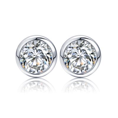 China High Quality 0.5ct CLASSIC H VS IGI 18k Gold Lab HPHT Diamond Earring for sale