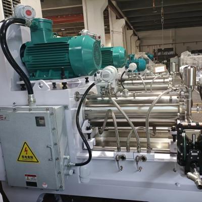 China Wet Grinding Horizontal Bead Mill Machine With Chamber Volumes 0.5-250 Liters for sale