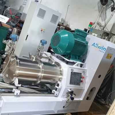 China Thermal Paper Making Bead Mill 30KW Explosion Proof nano grinding Sand Mill Machine Ink Grinding Mill for sale