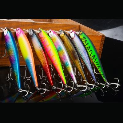 China Wholesale Ourdoor Fishing Lures Minnow Bait Fishing Tackle Bait Big Hard Lure With Treble Hooks for sale