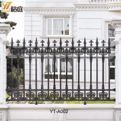 China Easily Assembled Decorative Cast Aluminum Garden Fence for sale