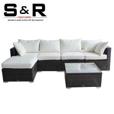 China Eco-friendly\UV Resistant\Water Proof\Weather Resistant Residential Rattan Garden Multifunctional Outdoor Sofa Set Outdoor Furniture SR-RS194 for sale